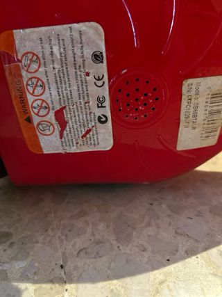 Patinete Hoverboard Rojo con Bluetooth