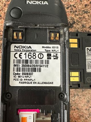 Telefono Mobile Nokia 6310i Dorato