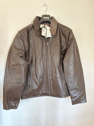 Chaqueta Cuero Schott LC5100 Marrón