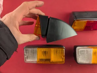 Kit Fanali Trattore anteriori posteriori con base