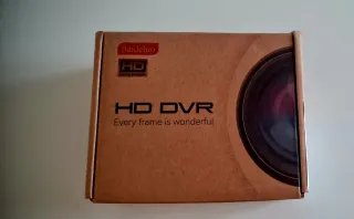 Dash cam 1080P nuova con supporto e alimentatore a