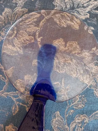 Sottopentola Nason e Moretti Vetro Blu