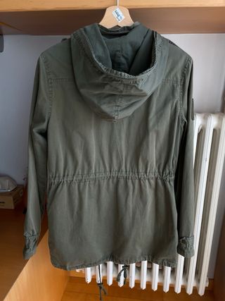 Parka Double Agent verde Talla M