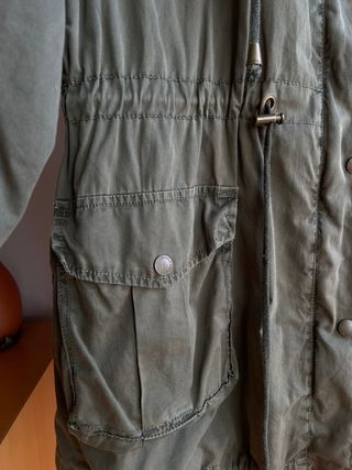 Parka Double Agent verde Talla M