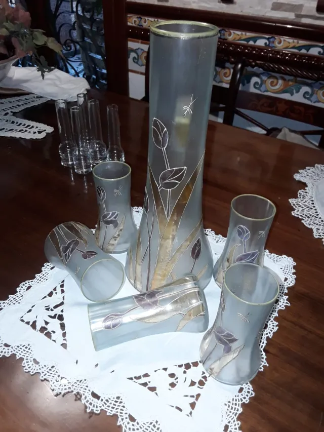 Jogo Modernista Jarra e 5 Copos