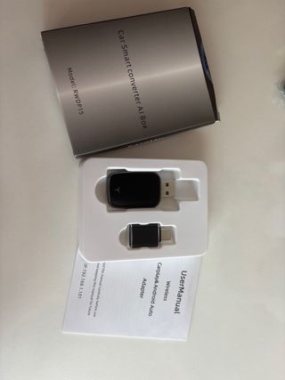 Adaptador Carplay Android Auto Inalámbrico