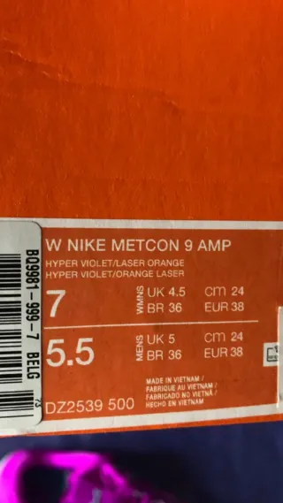 Nike Metcon 9 Amp Scarpe Donna