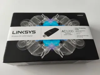 Adaptador WiFi USB 3.0 Linksys AC1200 Dual Band