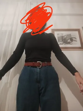 Camiseta térmica negra manga larga