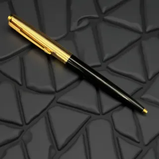 Bolígrafo Parker Dorado y Negro