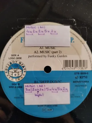 Vinilo Funky Garden/The Box- Funky Garden E.P.