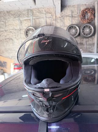Casco Moto Scorpion R1 Carbono