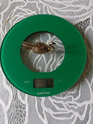 Cigno porta stecchini argento 925