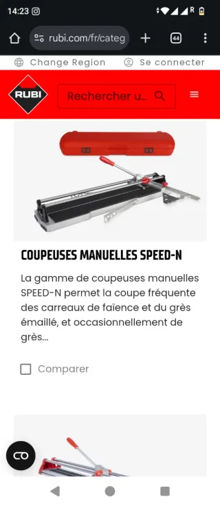 Cortadora de cerámica profesional