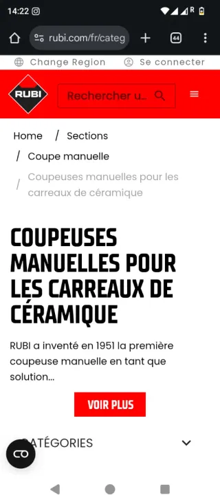 Cortadora de cerámica profesional