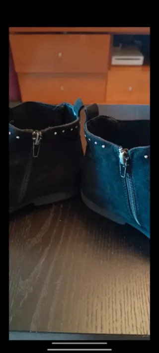 Botines serraje y tachuelas LEFTIES