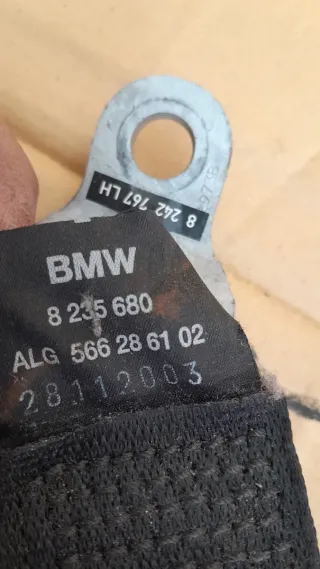 Cinturones de seguridad coche BMW E46 Lado Trasero
