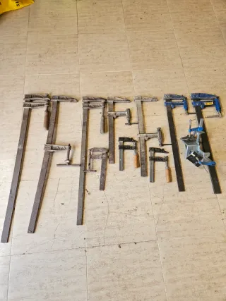 Lote de Sargentos Carpintería 15€ por unidad