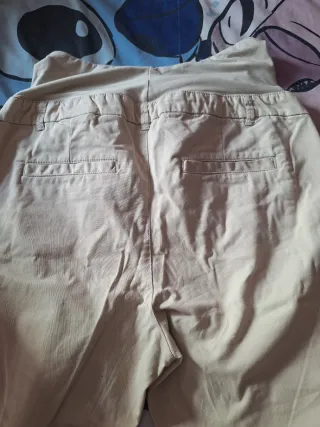 Pantalón premamá beige