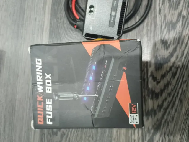 Caja Fusibles Rápida 12V Motocicleta