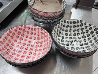 Set 8 Ciotole Ceramica