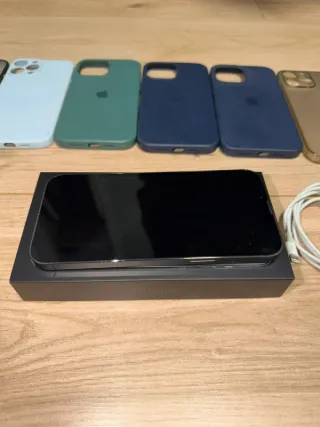 iPhone 13 Pro Max 256GB + 6 custodie + caricatore
