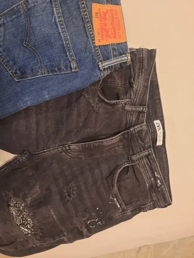 Levi's Jeans y Zara