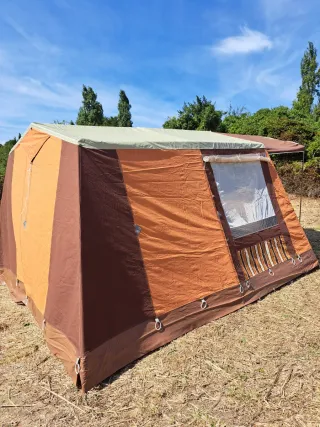 Tienda de campaña familiar 2 habitaciones