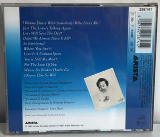 Whitney Houston - Whitney CD