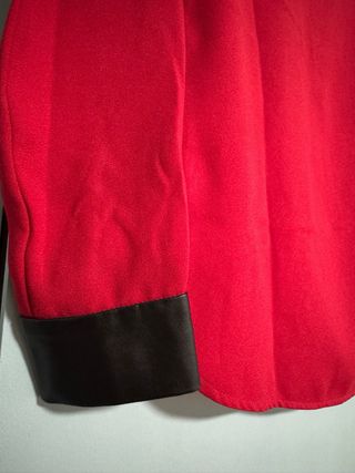 Blusa Zara Roja Talla S