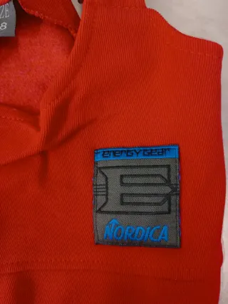 Pantalones de esquí/snowboard rojos