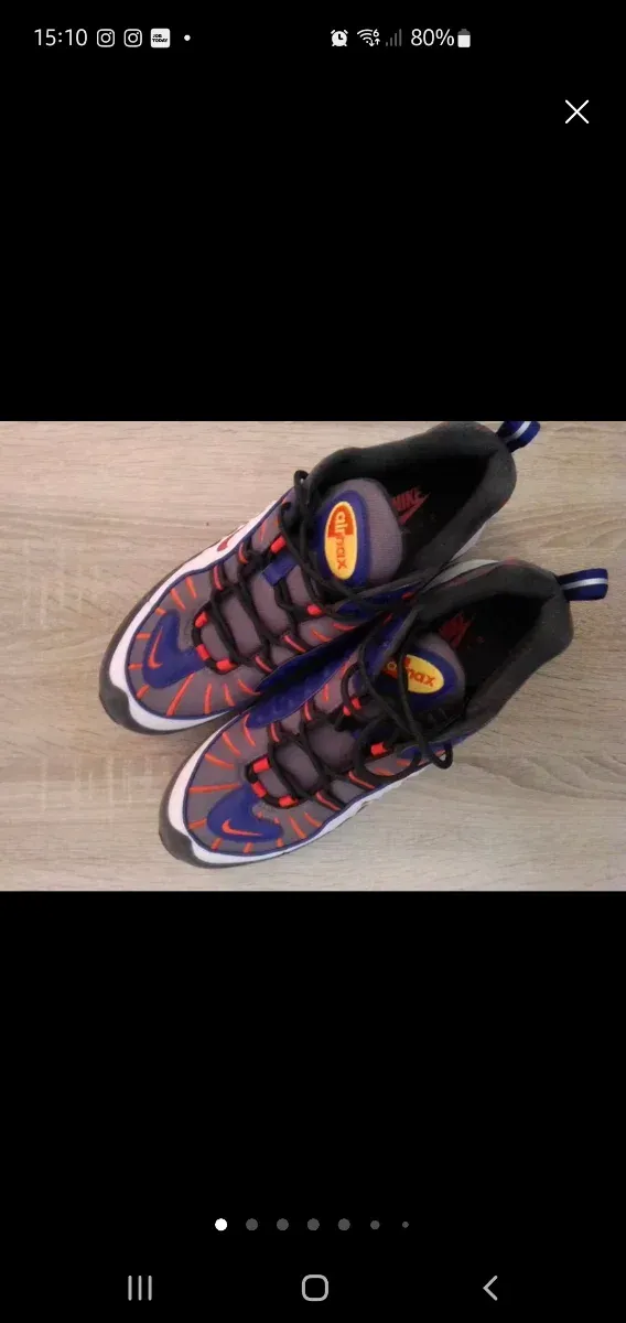 Zapatillas Nike Air Max Azul/Gris 47,5