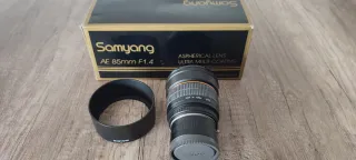Objetivo Samyang 85mm F1.4 M Nikon