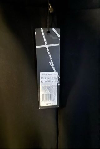 Pantalón negro de vestir