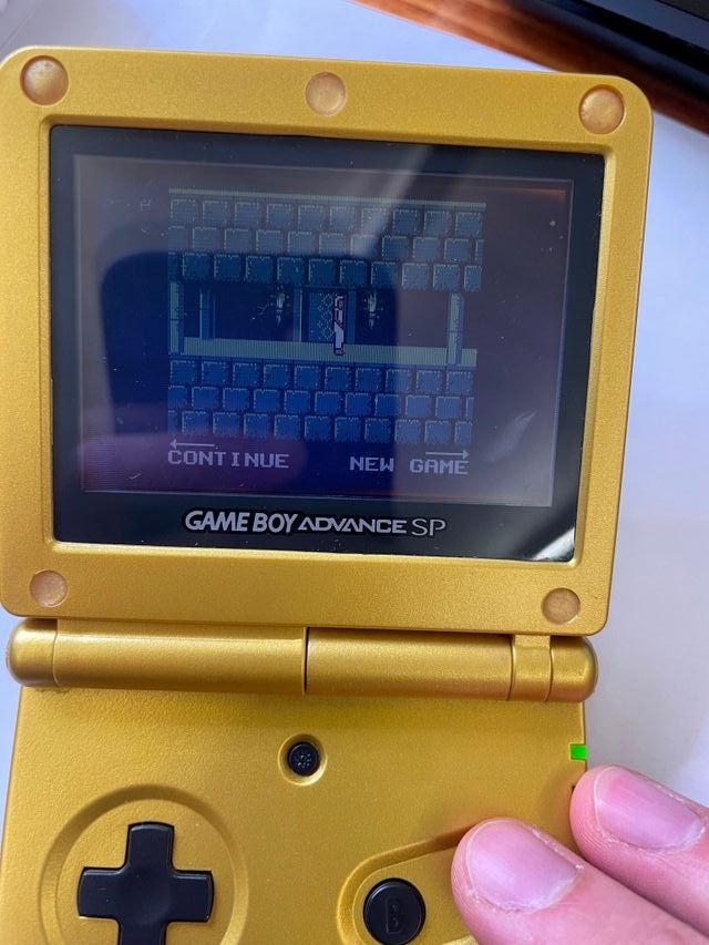 In Giapponese Prince of Persia Nintendo Gameboy Nt