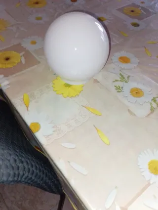 Paralume in vetro opalino