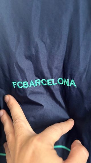 Vintage Reversible FC Barcelona Jacket– Rare Retro