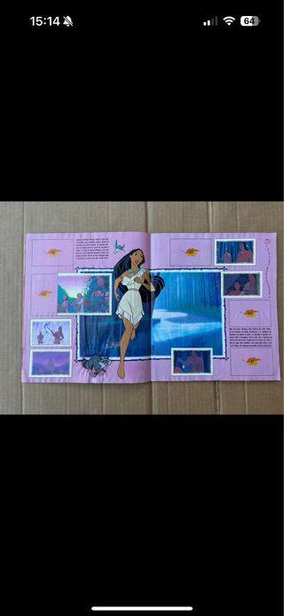 Album figurine Disney Pocahontas Panini