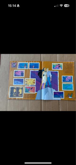 Album figurine Disney Pocahontas Panini