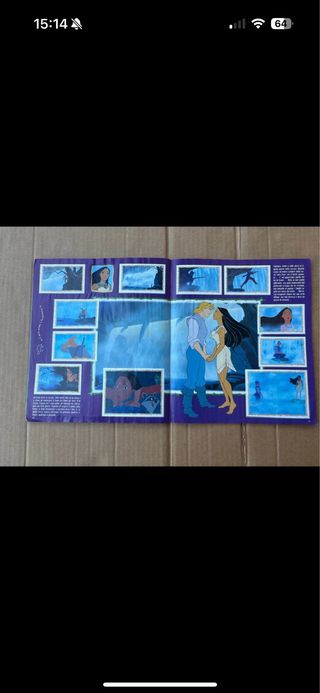 Album figurine Disney Pocahontas Panini
