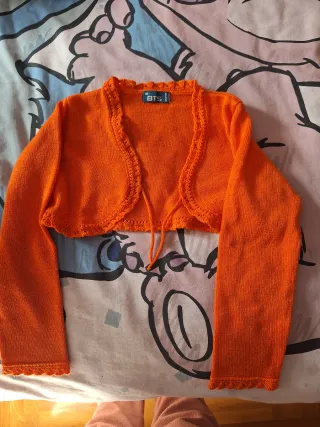 Chaqueta naranja BTS talla 10
