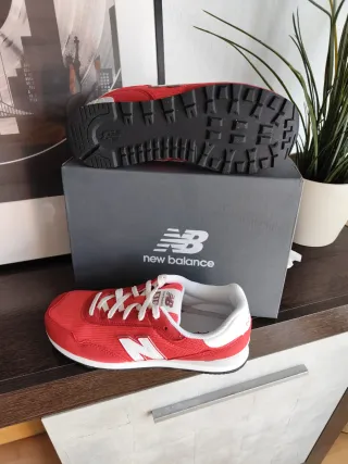 New Balance 515 Rojo/Blanco