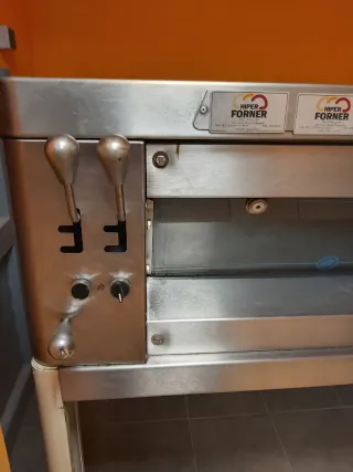 Horno de pizza profesional con piedra