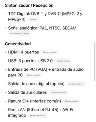 Televisor TV Philips 46” 3D 46PFL5527H/12