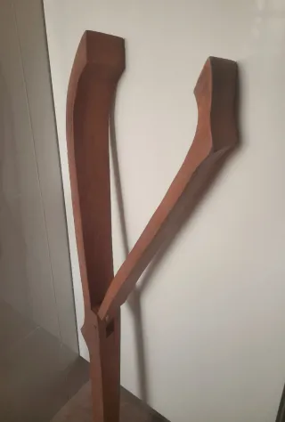 Pinza Guarnicionero Madera Cuero