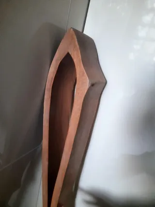 Pinza Guarnicionero Madera Cuero
