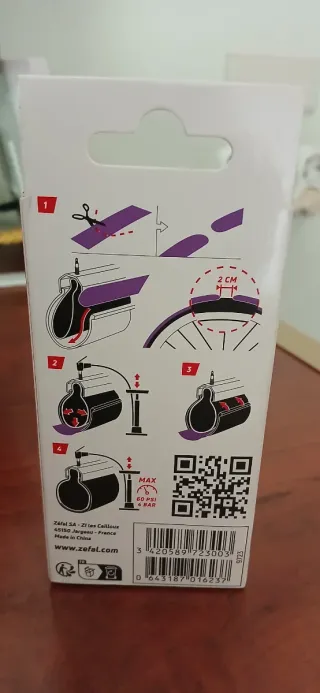 Zéfal Z Liner Protección Antipinchazos MTB