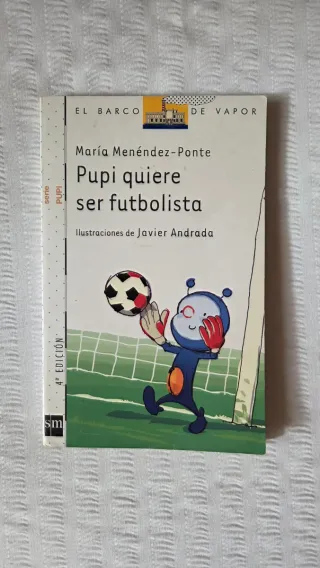 Pupi quiere ser futbolista