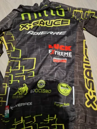 Conjunto Maillot y Chaleco Ciclismo