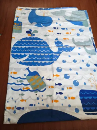 Funda nórdica y cojín Cama 90